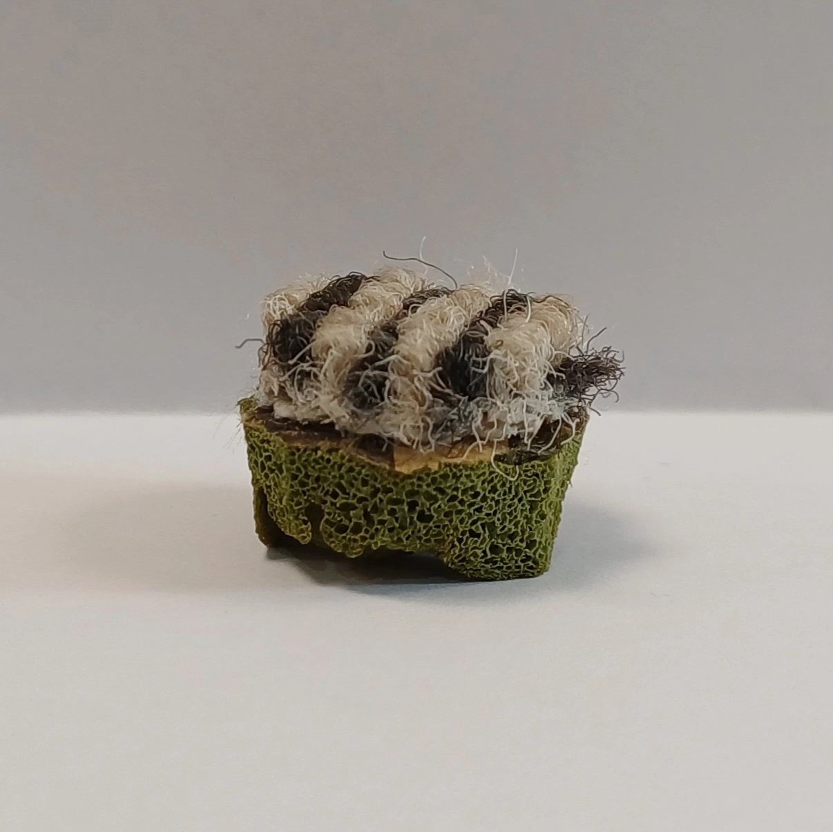 Stackup of the carpet and underlay samples stack_sample