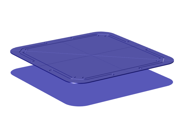 Example of a MEMS transducer simulation
